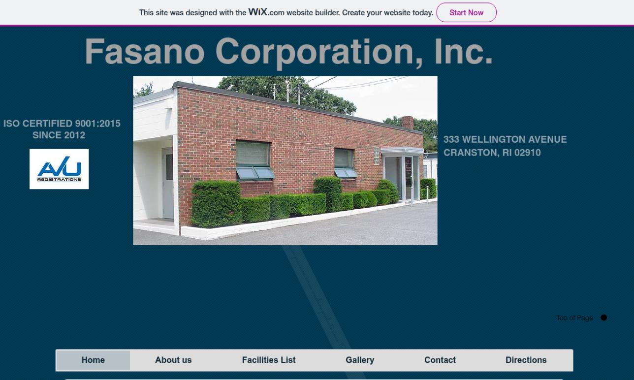 Fasano Corporation, Inc.