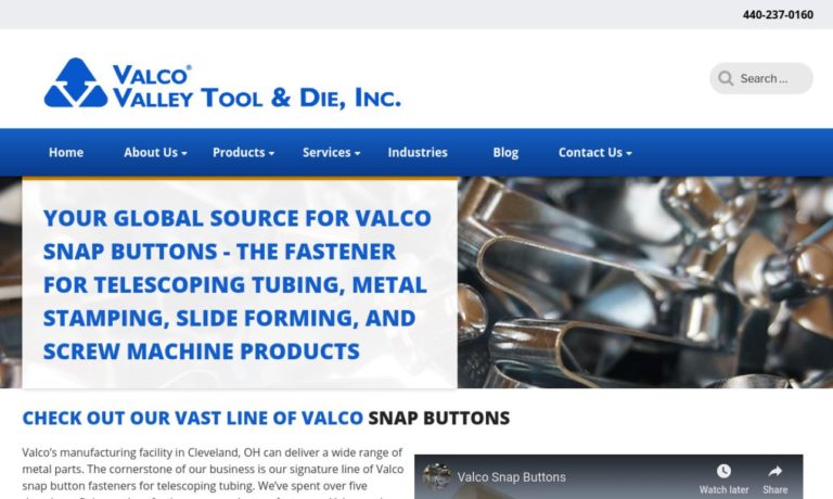 VALCO Valley Tool & Die, Inc.