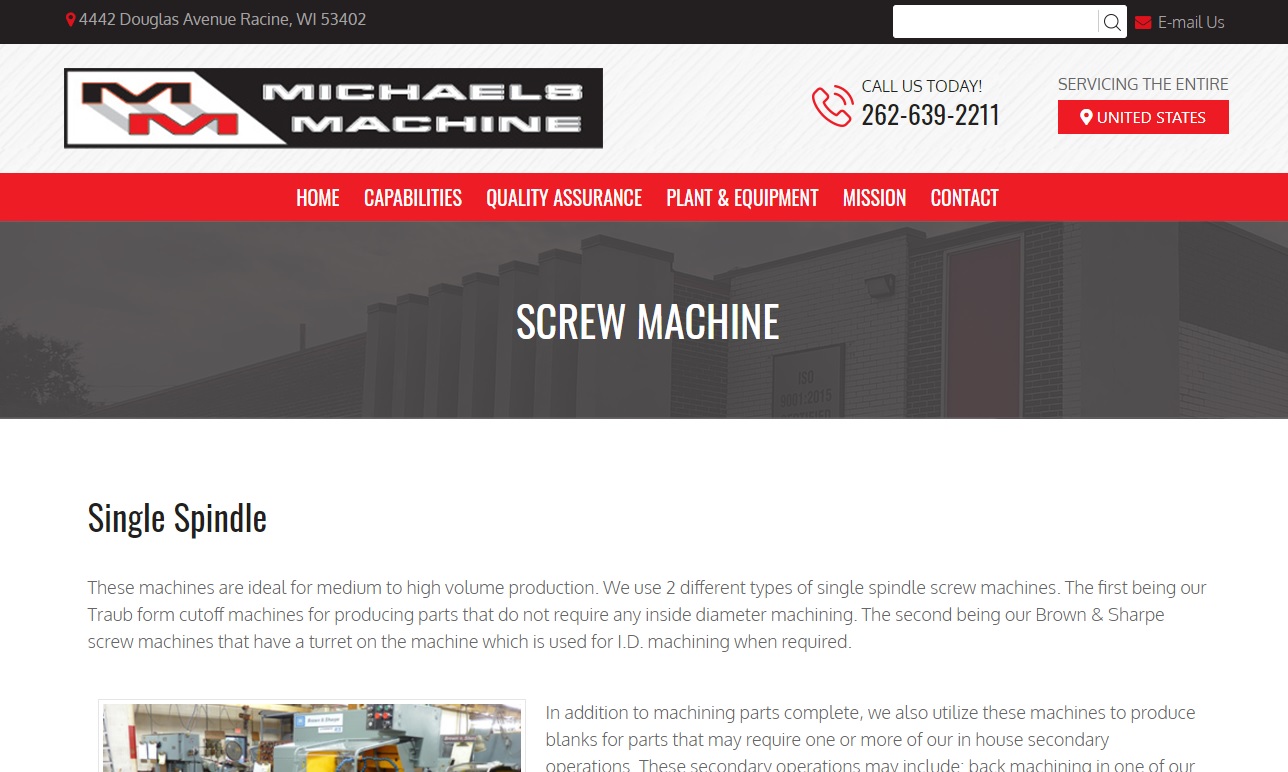 Michaels Machine Company, Inc.